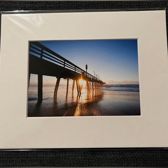 Matted Print, Imperial Beach Pier, CA - Picture 2 of 2